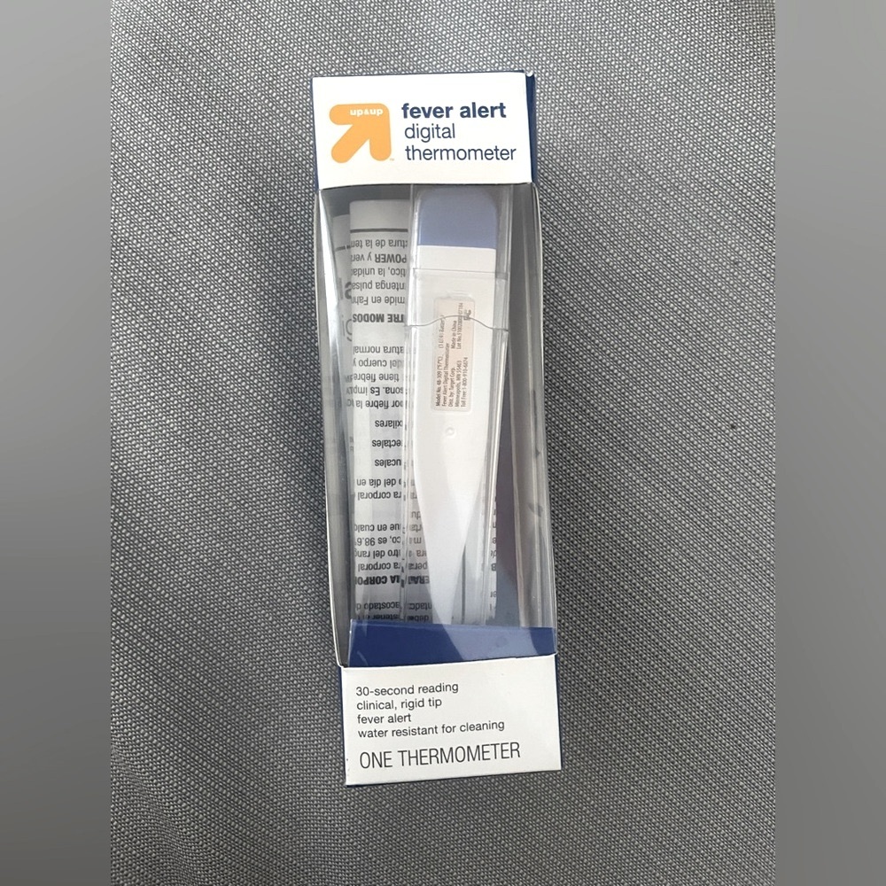Brand New Digital Thermometer – Up & Up – 30-Second Reading, Unused